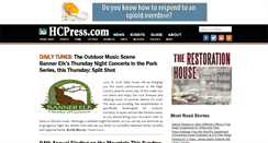 Desktop Screenshot of hcpress.com