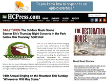 Tablet Screenshot of hcpress.com